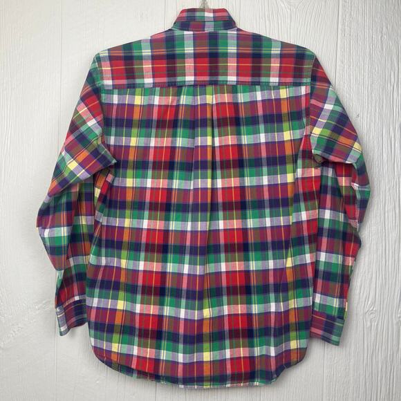 Cinch shirt mens Small long sleeve button down pink/purple/green Great condition - Picture 5 of 5
